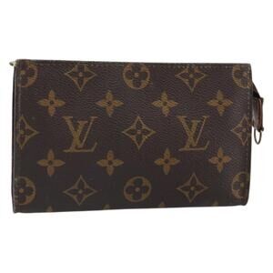 LOUIS VUITTON Monogram Bucket PM Accessory Pouch LV Auth 162697